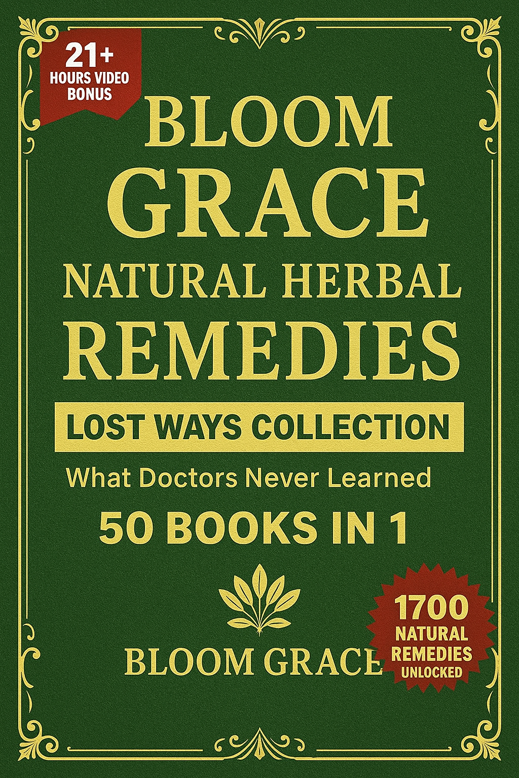 Natural Remedies Lost Collection – 50 Books in 1