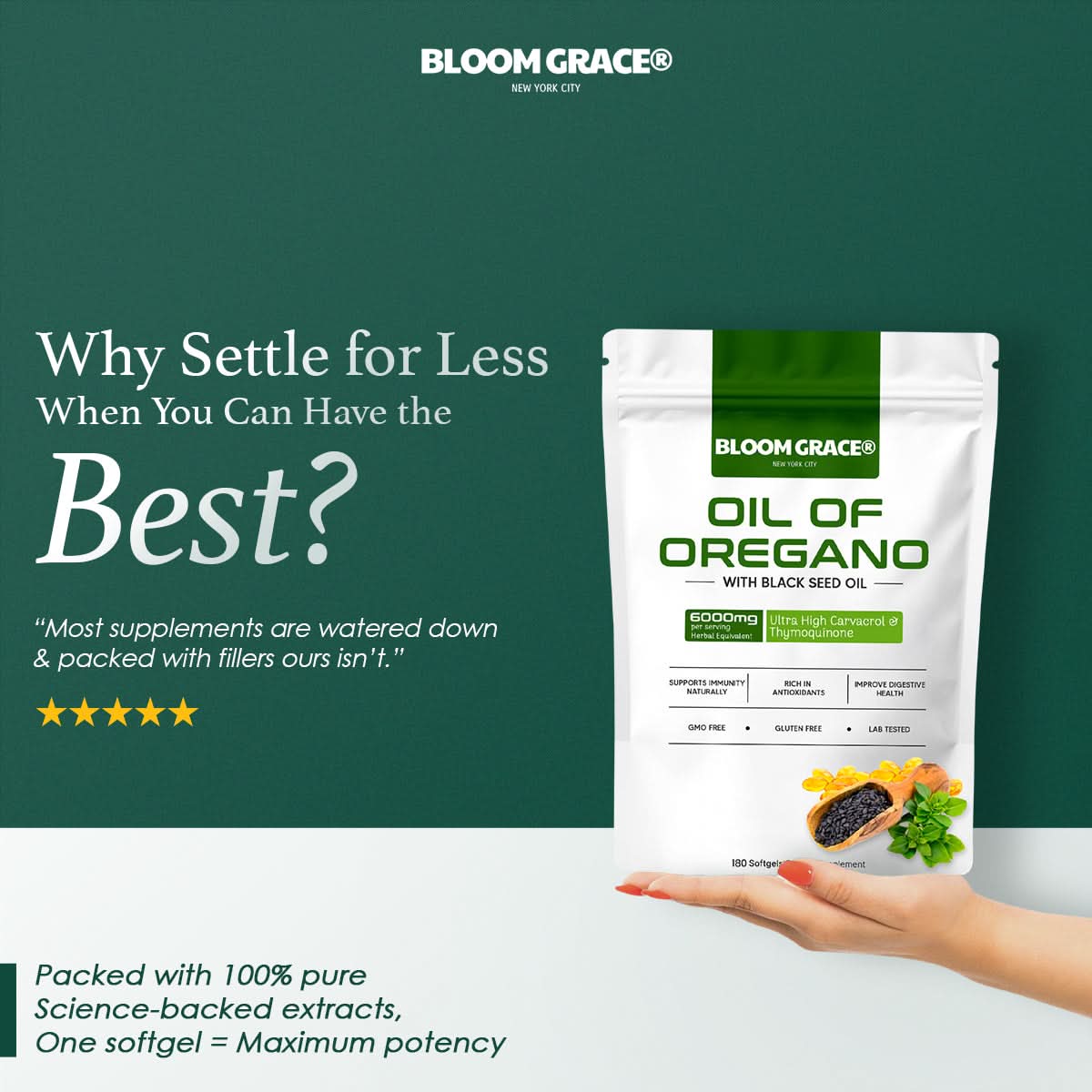 Oil Of Oregano Softgels®