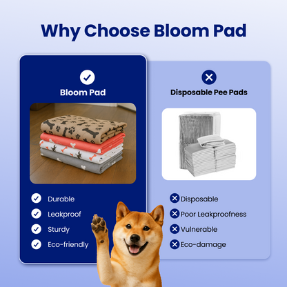 BloomPad - The Pee Pad Dogs Actually Use