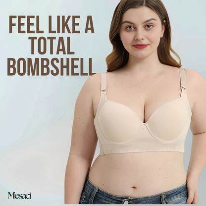 Mesaci® Push-Up Back Smoothing Bra - Mesaci