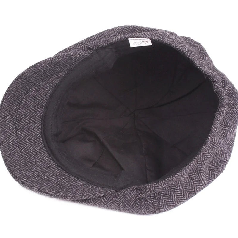 JAMES™ | Vintage Newsboy Cap