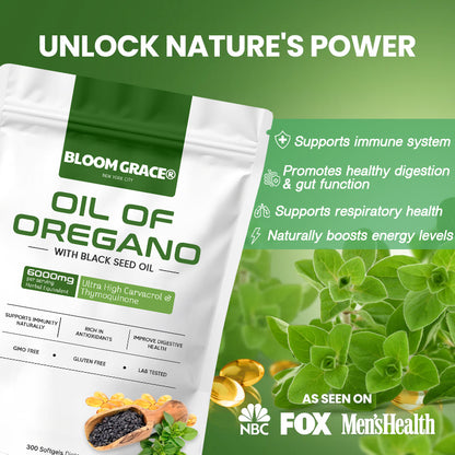 Ancient Immunity Softgels - Oregano & Black Seed